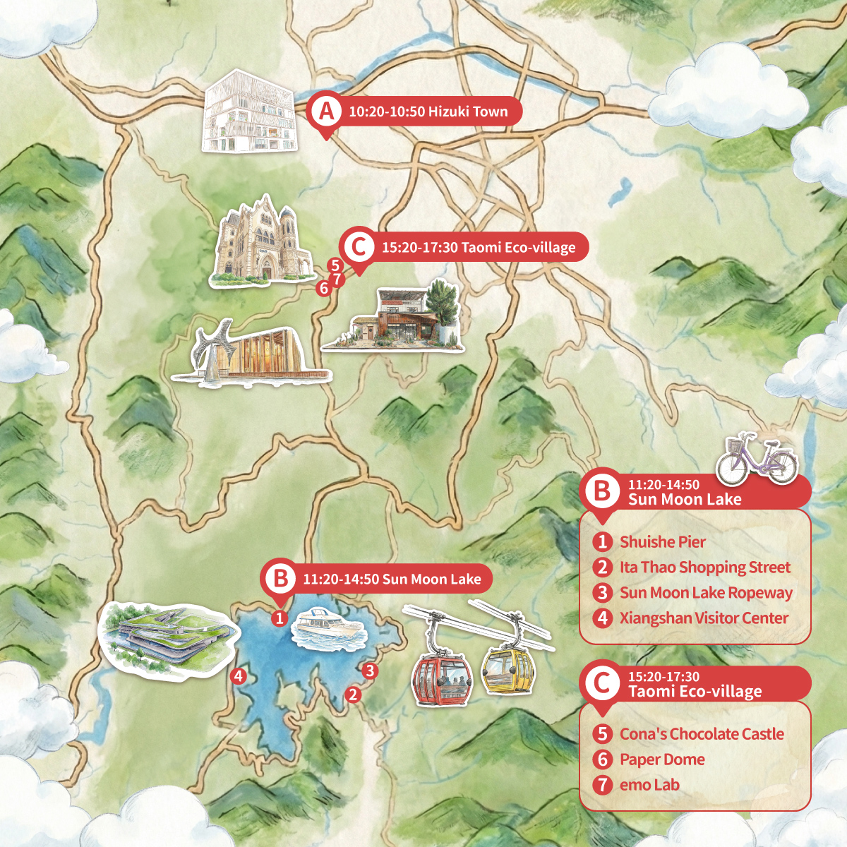 Tour Map