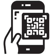 Show QR code at the attraction